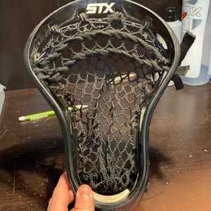 Used Stx stallion defensive lacrosse head (all black)